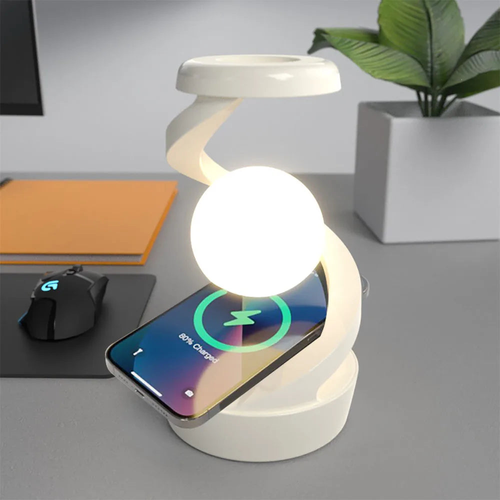 Rotating Floating lamp