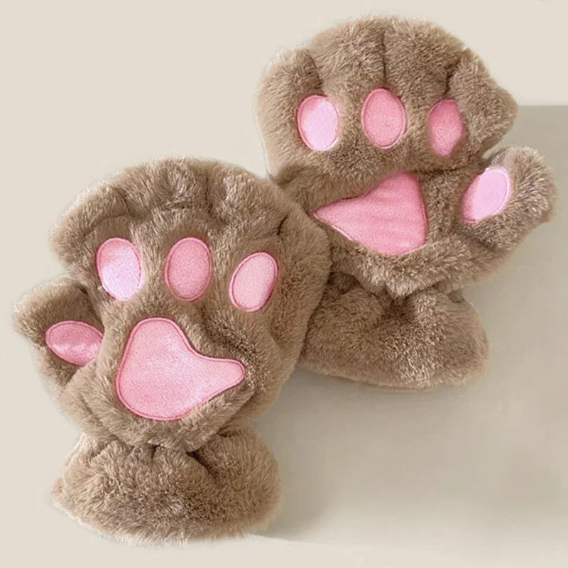 Cute Cat Claw Paw Gloves