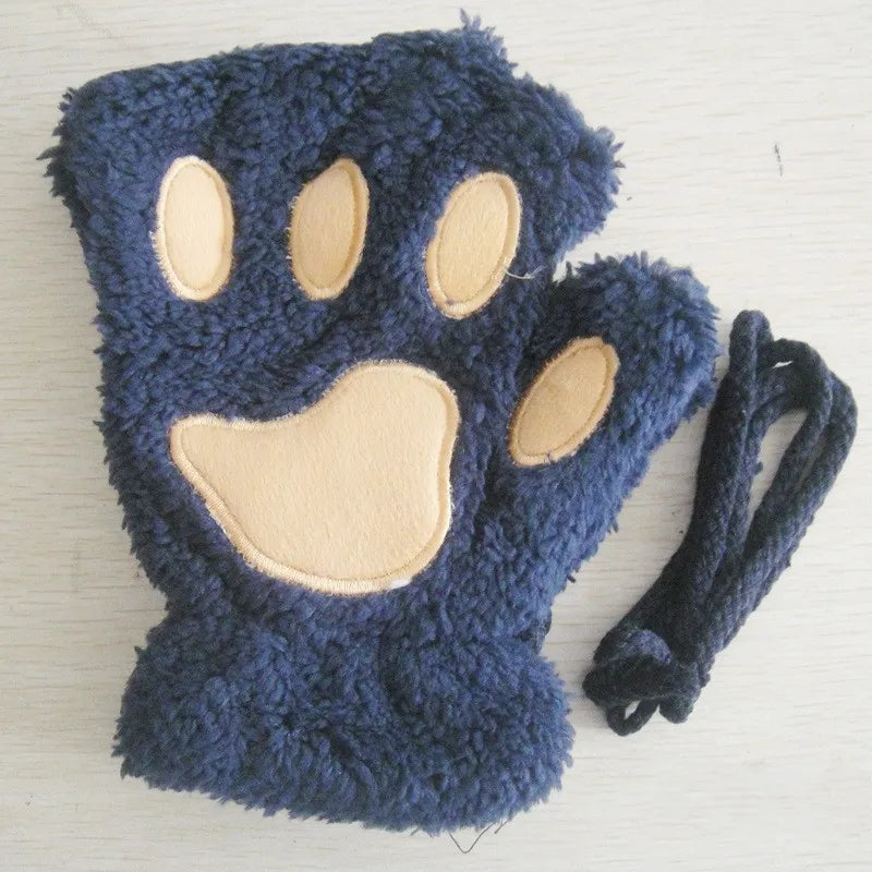 Cute Cat Claw Paw Gloves