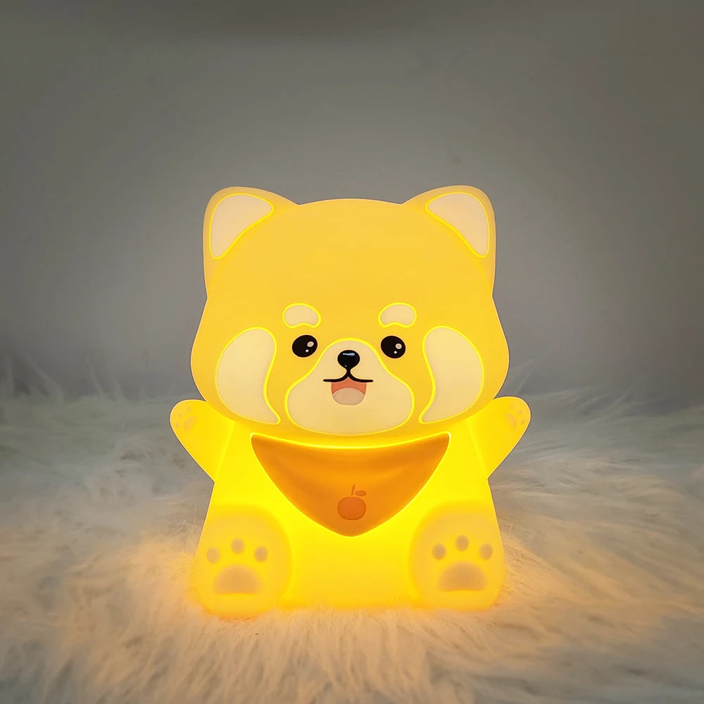 Cute LED Night Lights Silicone Lamp