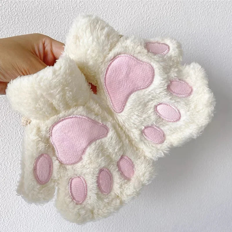 Cute Cat Claw Paw Gloves