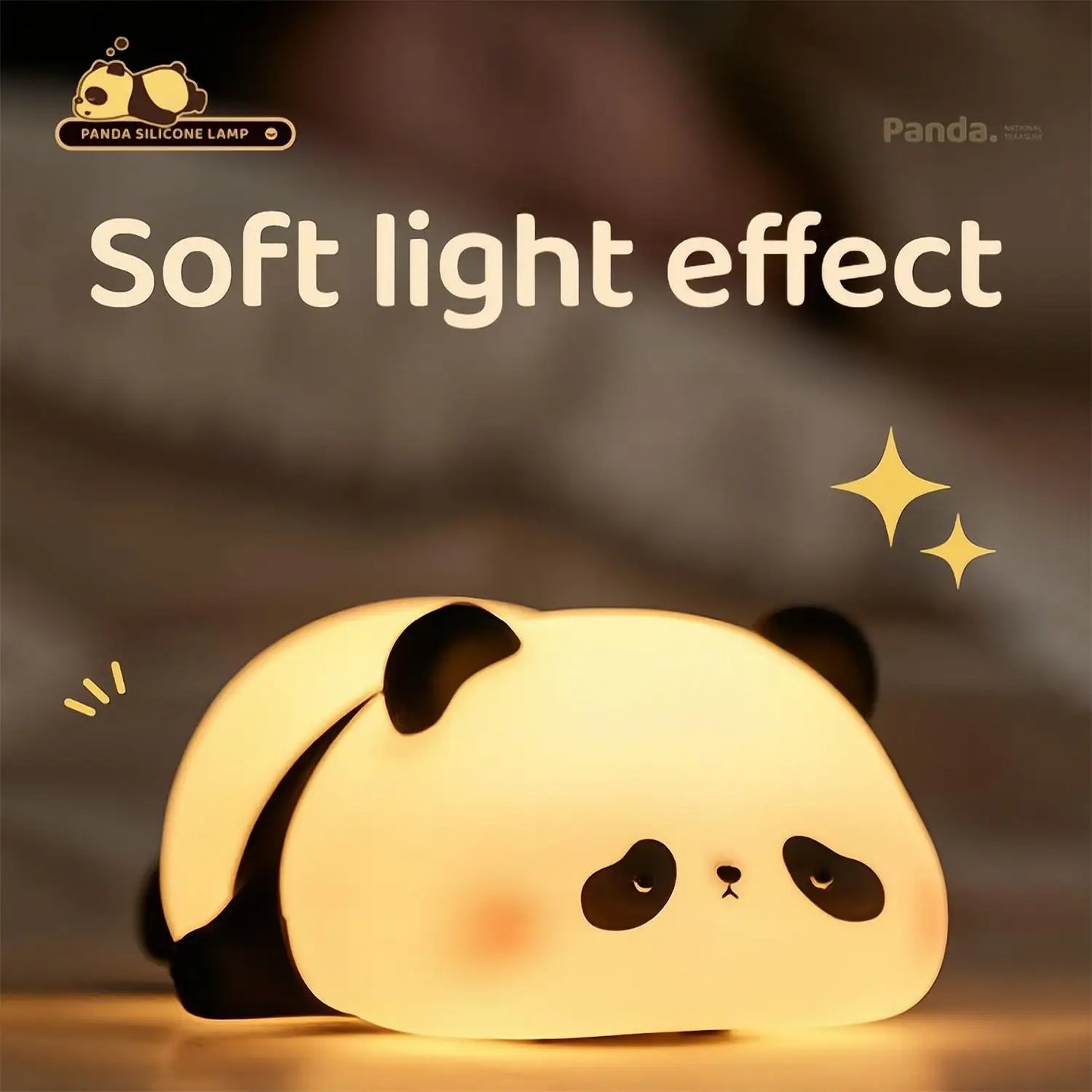 Cute LED Night Lights Silicone Lamp