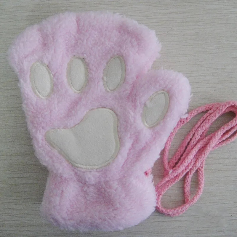 Cute Cat Claw Paw Gloves