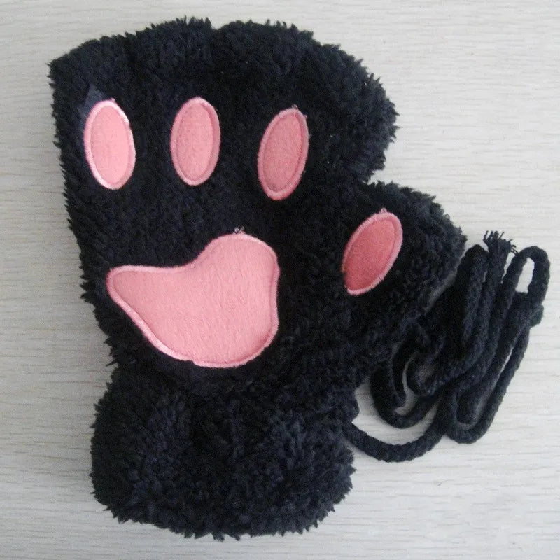 Cute Cat Claw Paw Gloves