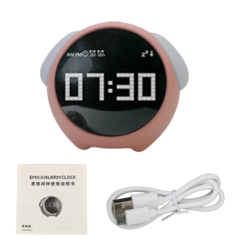 Cute Expression Alarm Clock