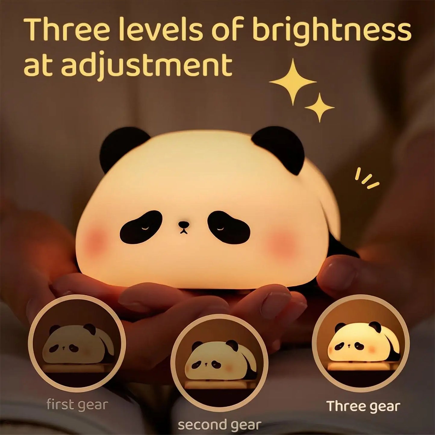 Cute LED Night Lights Silicone Lamp