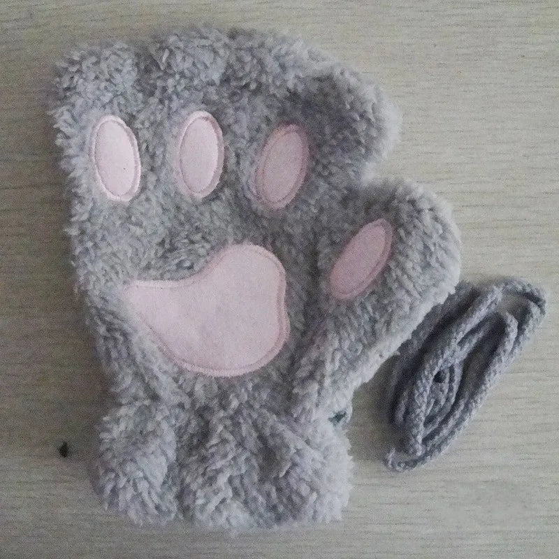 Cute Cat Claw Paw Gloves